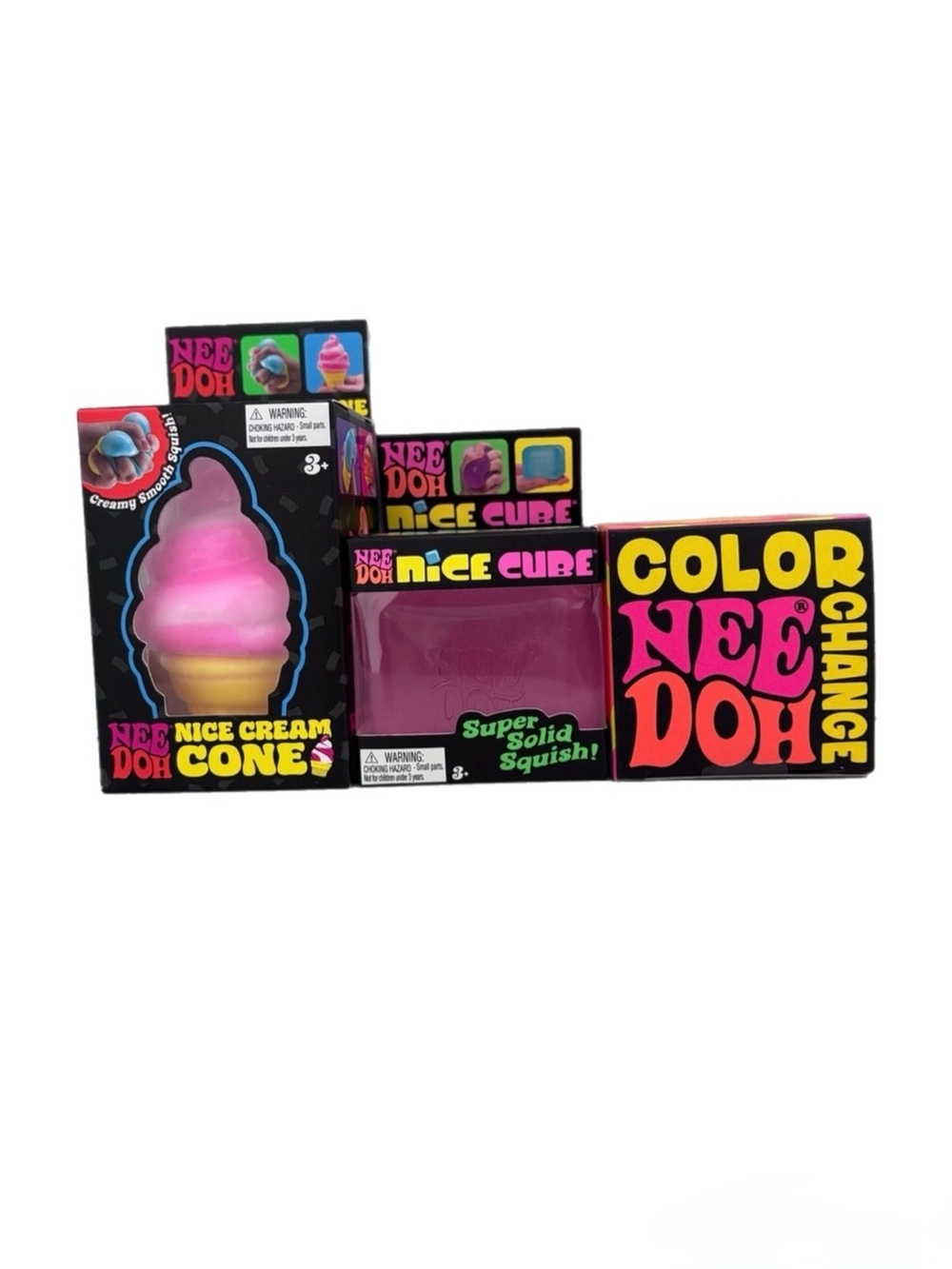 Viral Schylling NeeDoh Sensory Fidget Toy Bundle - RARE hard to find